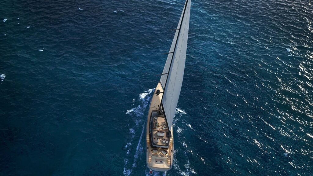 yacht a vela perini