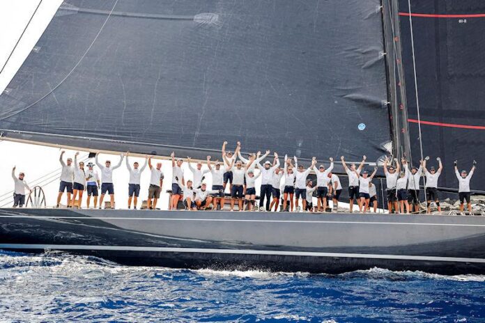 Svea wins J Class at Superyacht Cup Palma in her new Native Swedish Colours