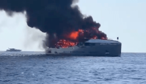 aria sf yacht fire cause