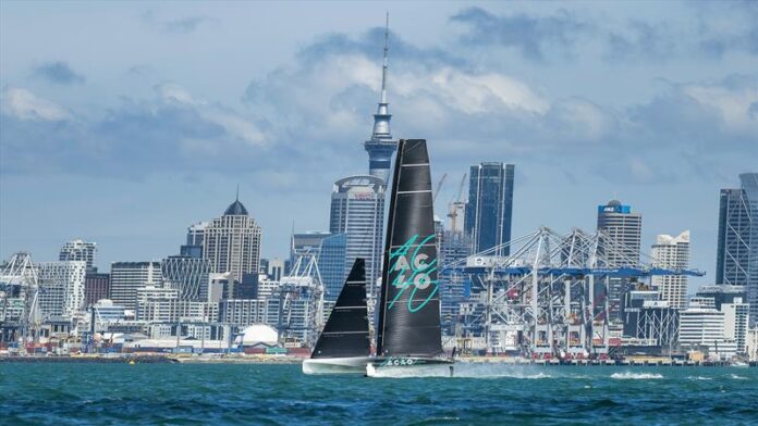 Emirates Team NZ AC40 One Design - 2 November, 2022 - Waitemata Harbour, Auckland © Adam Mustill / America's Cu