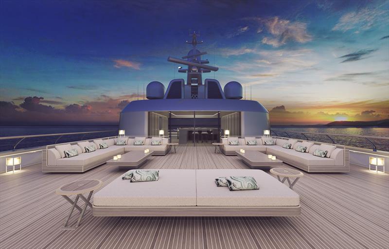 mega yacht armani