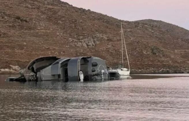007 yacht capsized