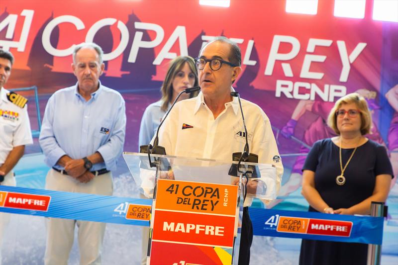 41st Copa del Rey MAPFRE: Emerico Fuster, President of the RCNP - photo © Laura G Guerra