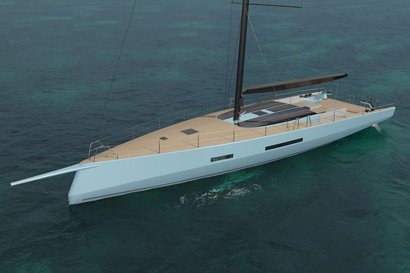 baltic yachts cafe racer 68